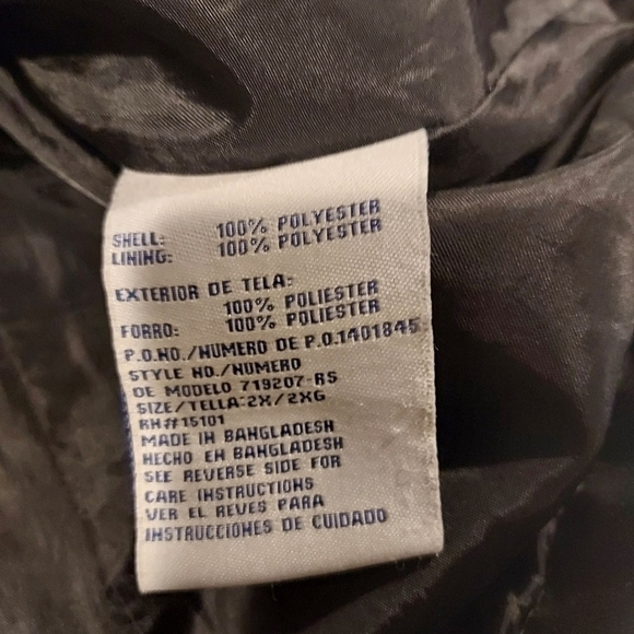 Weather TAMER Sportswear Hikebound rain jacket sz 2XL - Picture 4 of 6